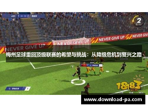 梅州足球重回顶级联赛的希望与挑战：从降级危机到复兴之路